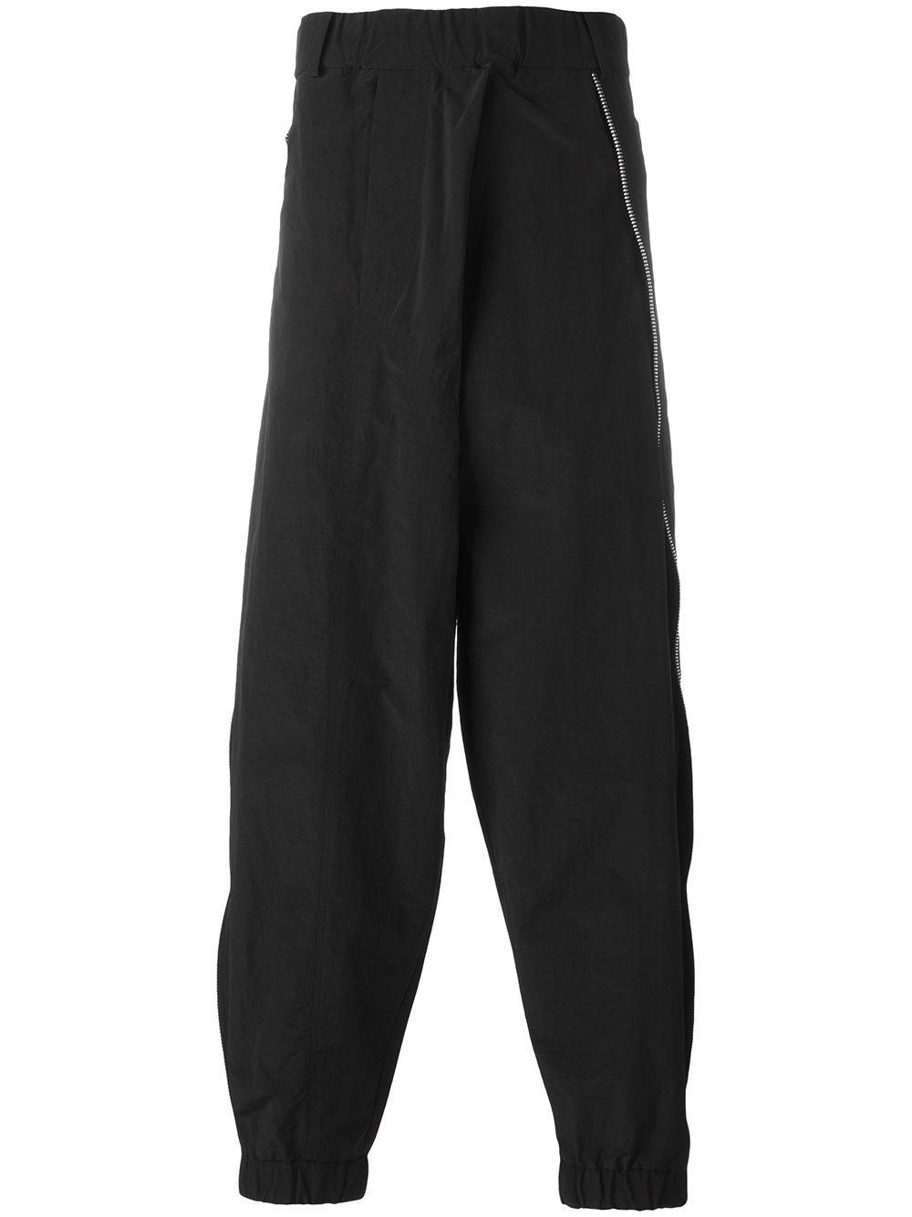Moohong Loose-fit Track Pants in Black for Men | Lyst