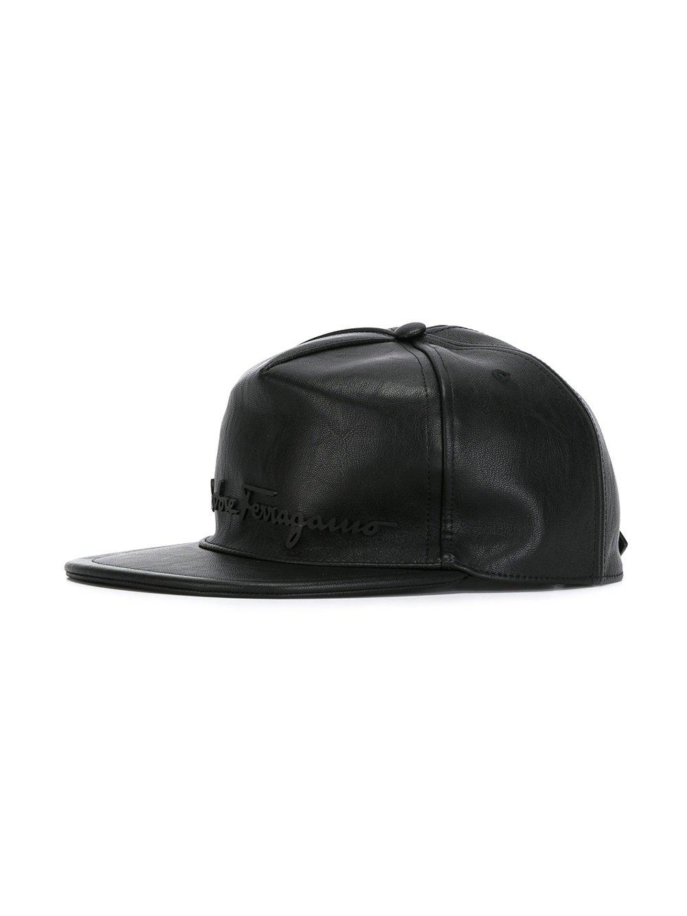 Lyst - Ferragamo Cap Hat in Black for Men