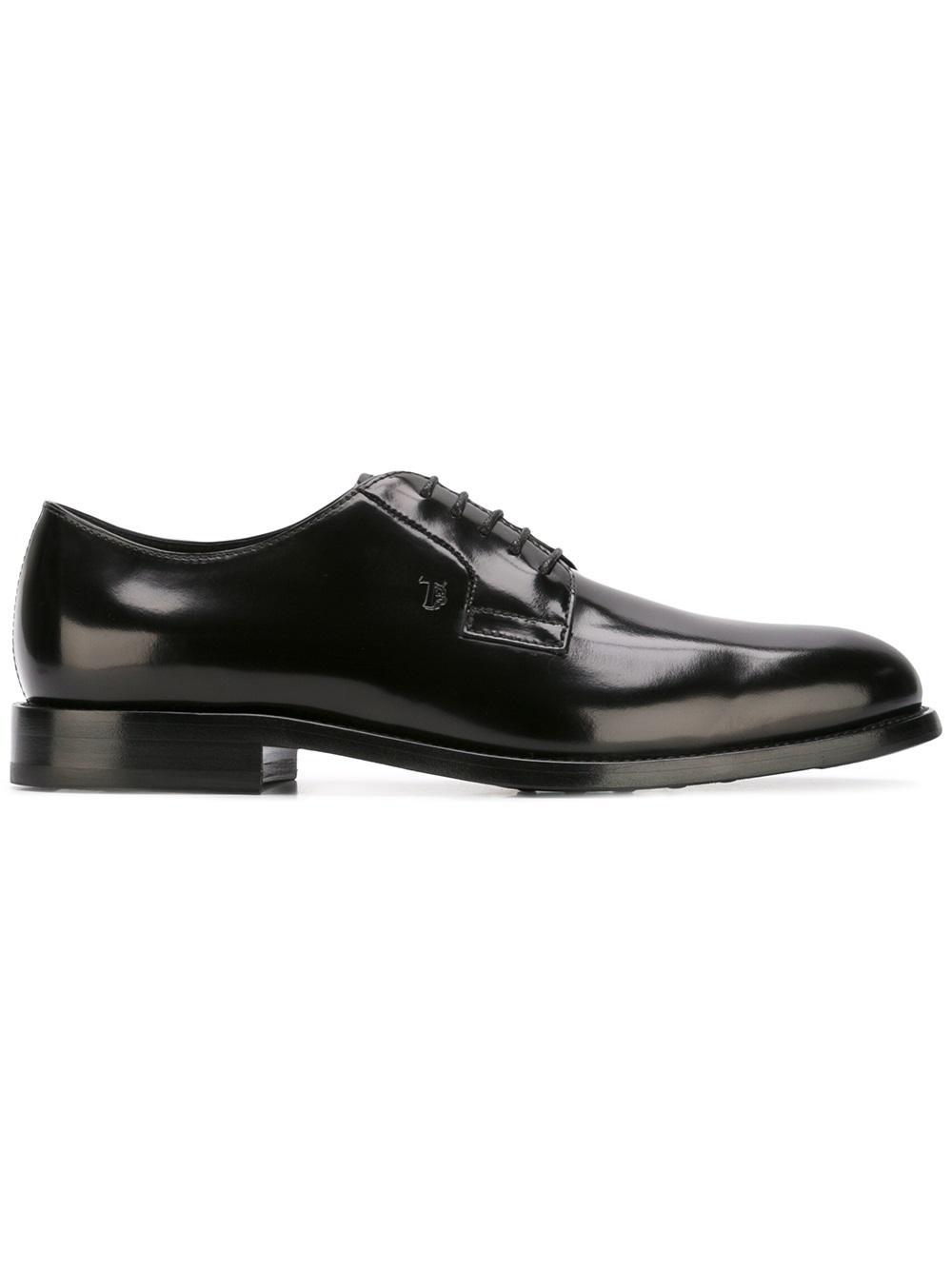 Tod's Classic Derbies in Black for Men | Lyst