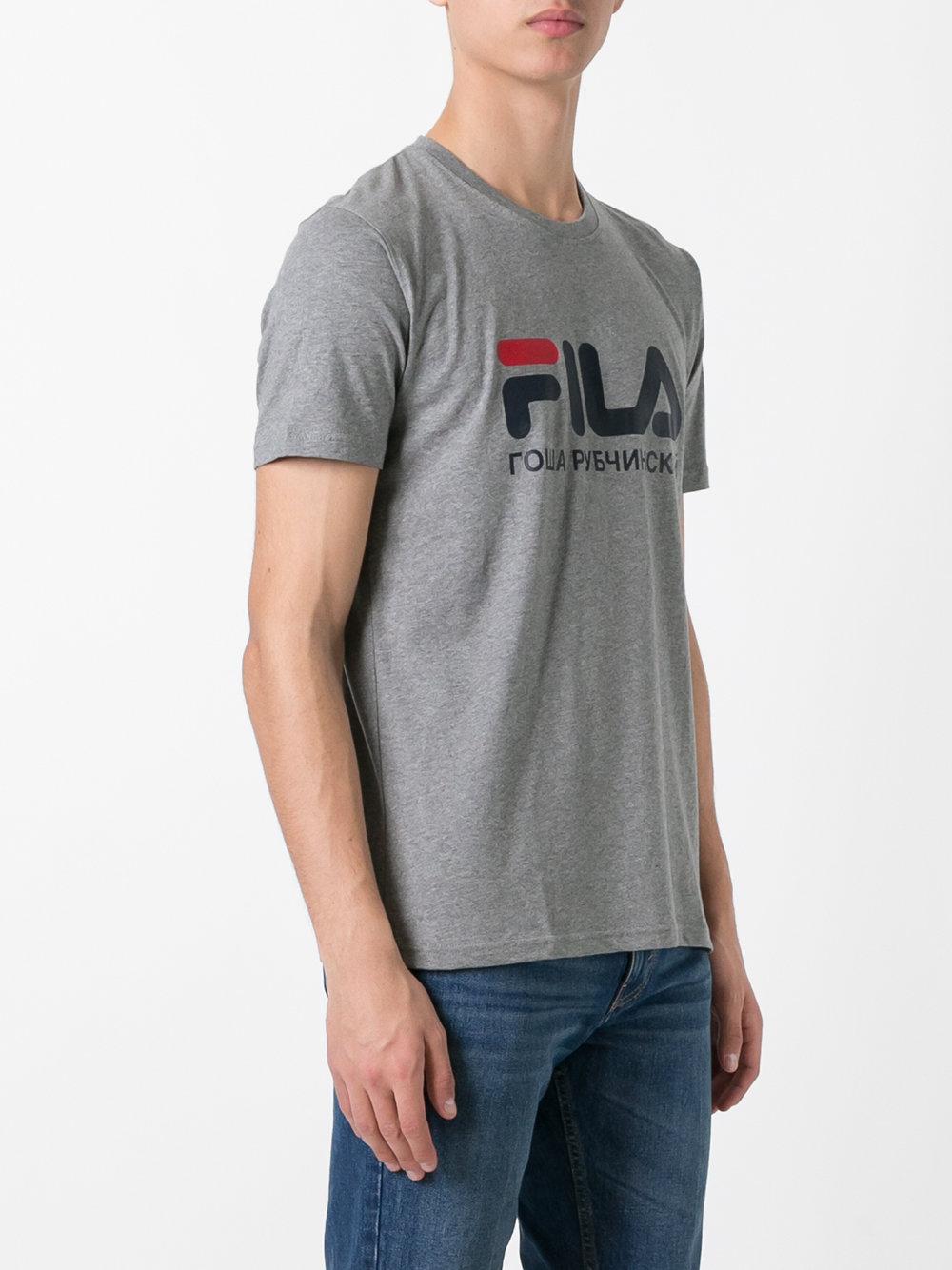 fila t shirt grey