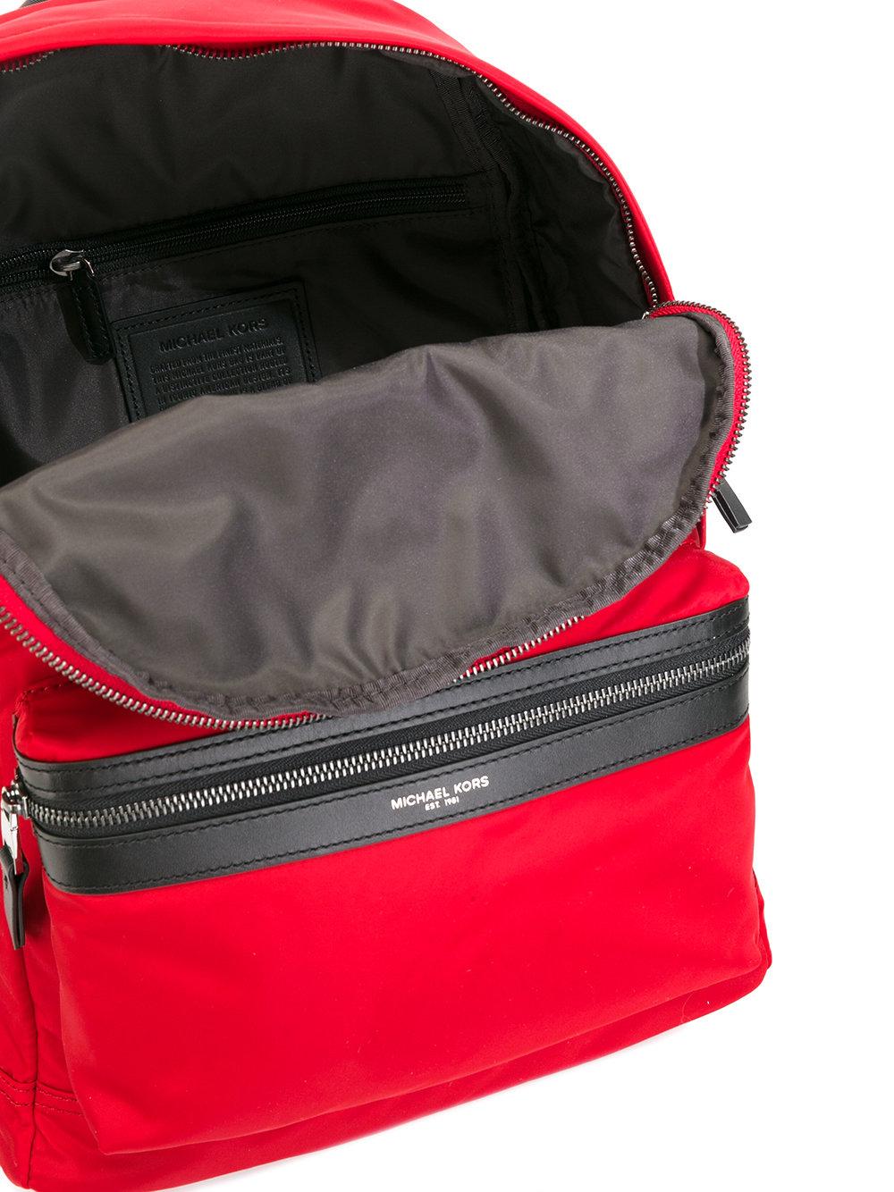 Lyst - Michael Kors Kent Backpack in Red for Men