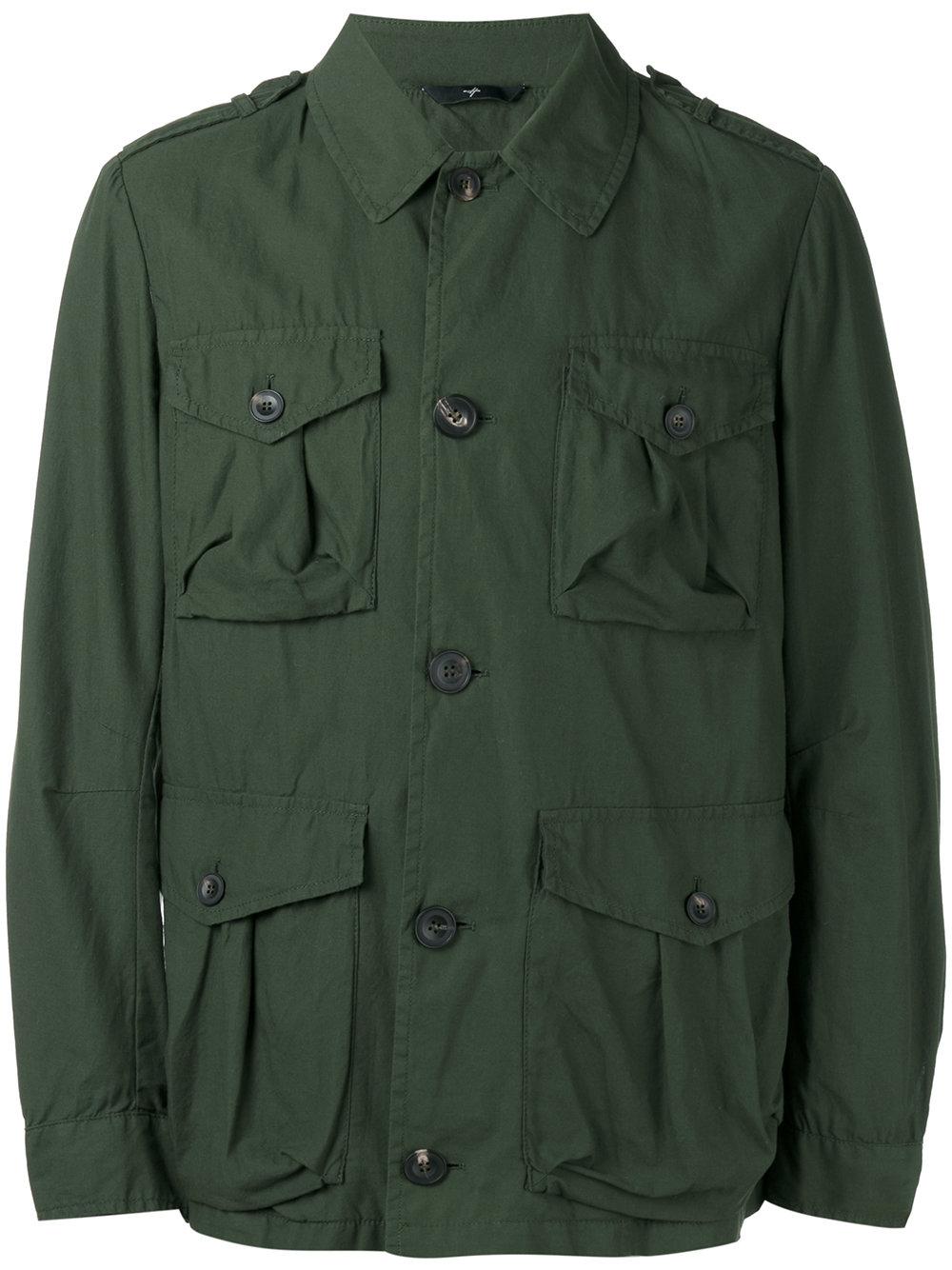 Hevò Cargo Jacket in Green for Men | Lyst