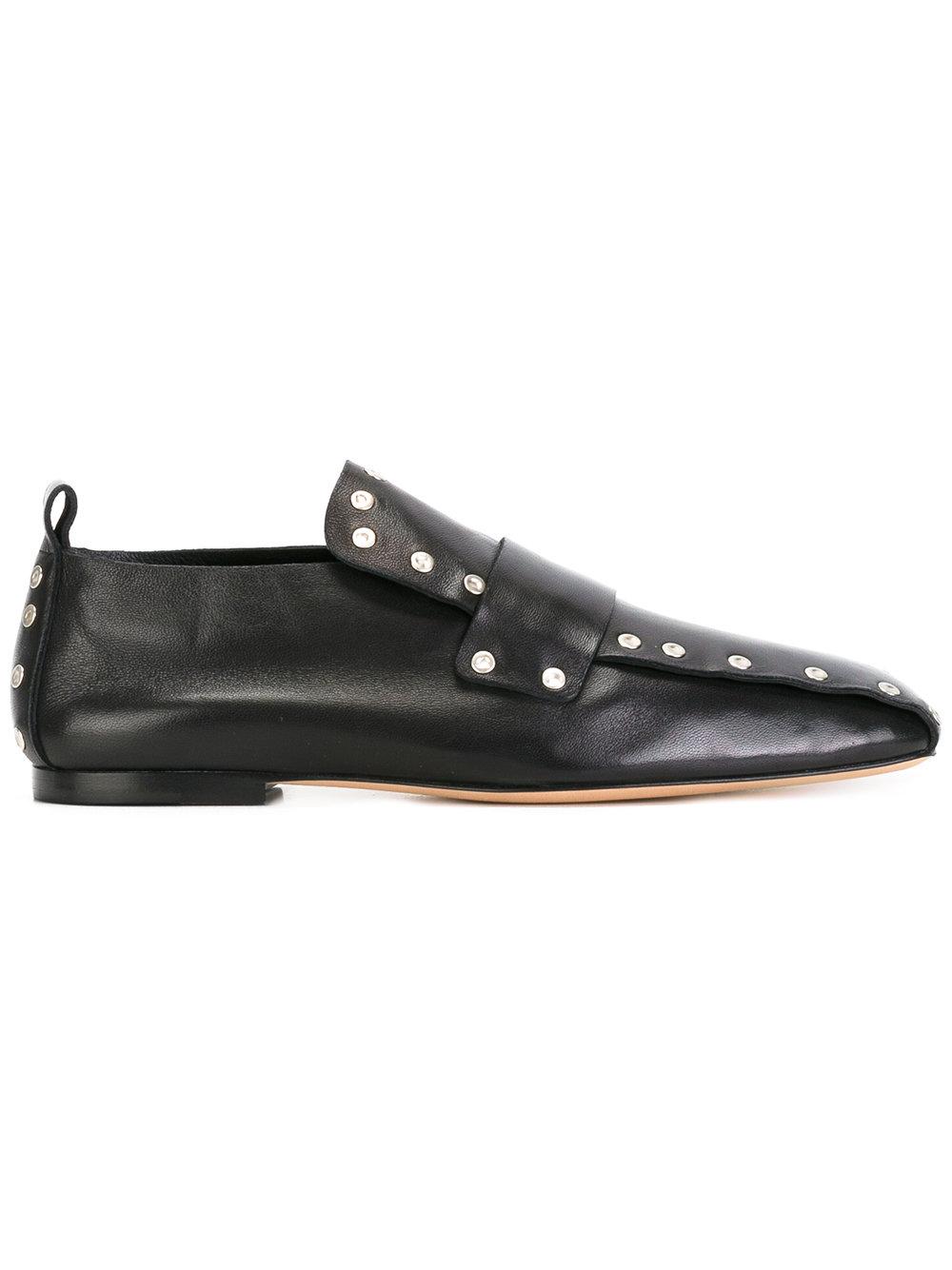Lyst - Céline - Studded Loafers - Women - Lamb Skin/leather/rubber - 38 ...