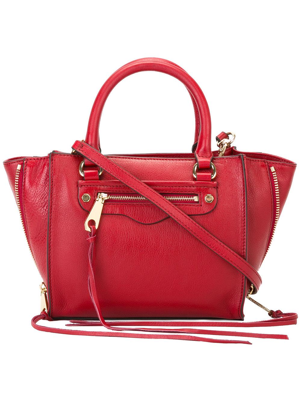 Lyst - Rebecca Minkoff Plain Shoulder Bag in Red
