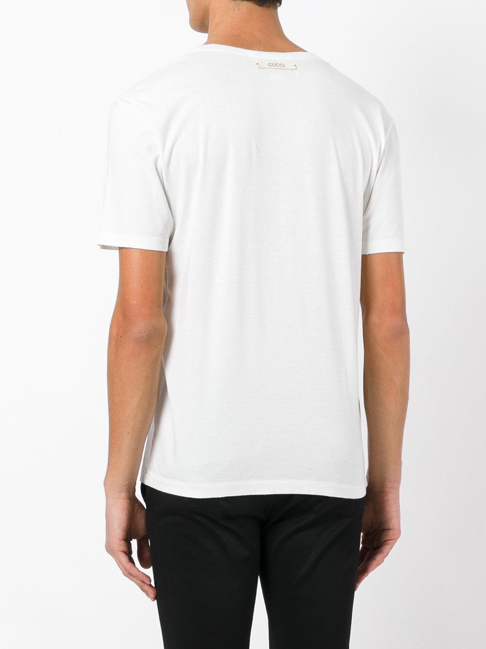 Gucci Classic T-shirt in White for Men | Lyst