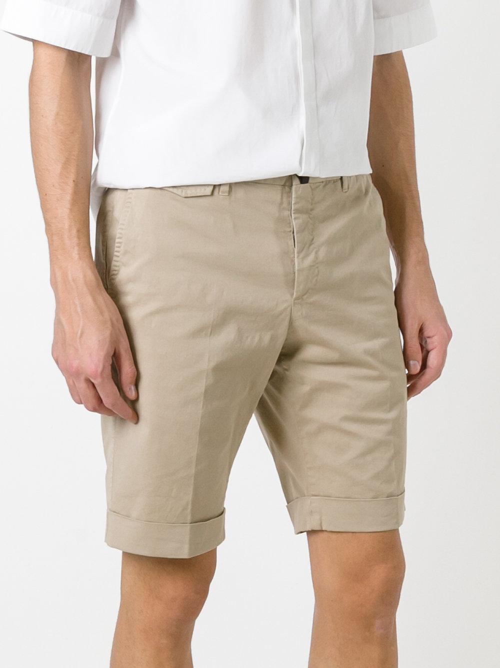 Lyst - Pt01 Classic Chino Shorts in Natural for Men