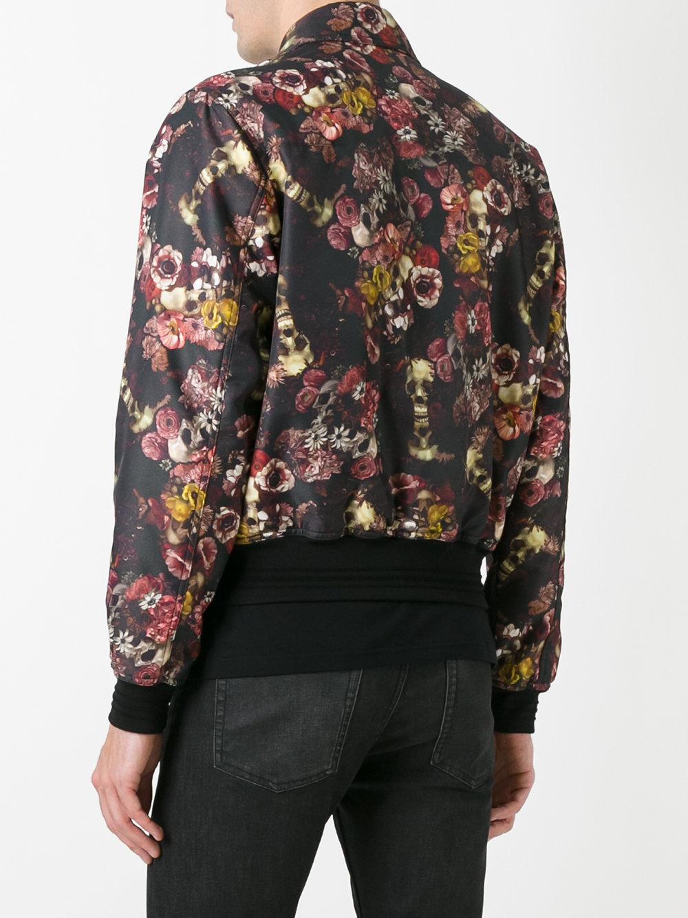 Lyst - Dior Homme Floral Print Bomber Jacket for Men