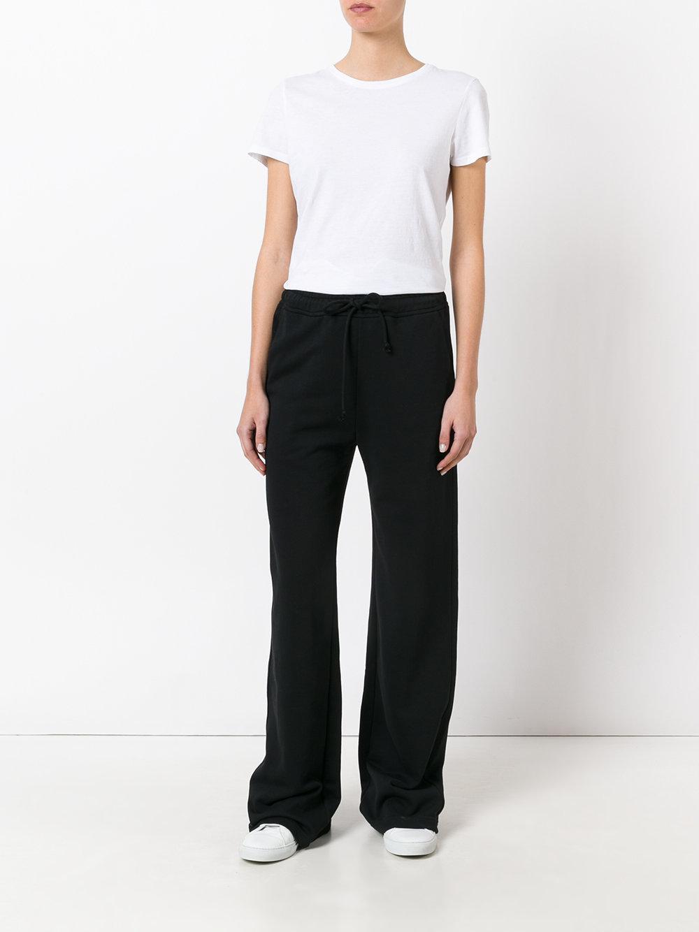 wide leg track pants mens