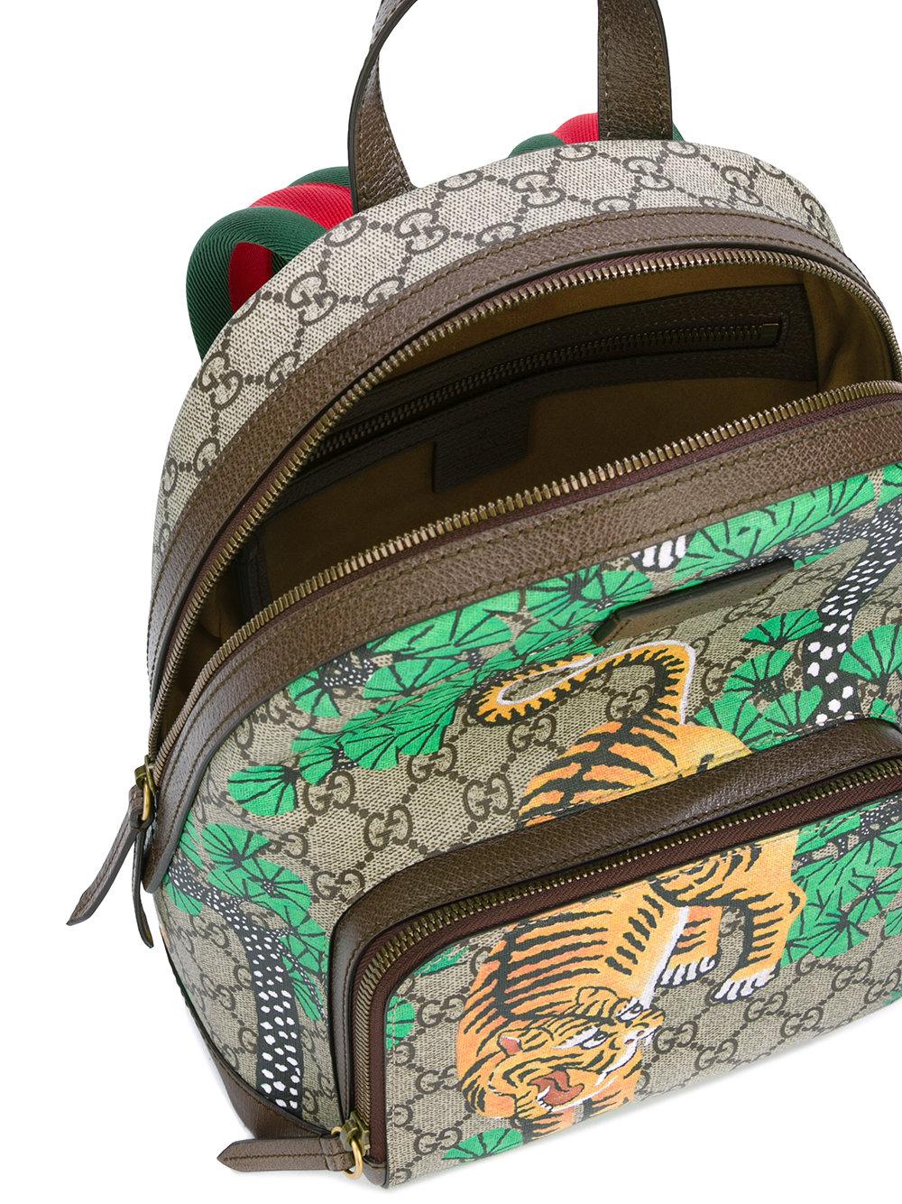 Lyst - Gucci Bengal Tiger Print Backpack for Men