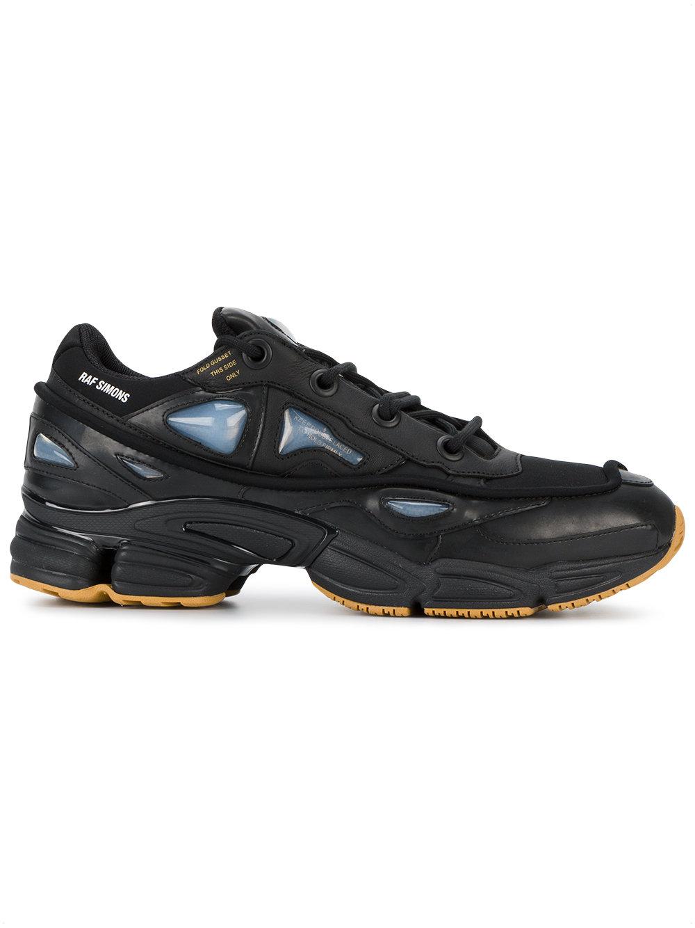raf simons shoes all black adidas by raf simons black ozweego 2 leather sneakers in black for save 29 lyst raf simons shoes all black adidas by raf simons black ozweego 2 leather sneakers in black for save 29 lyst
