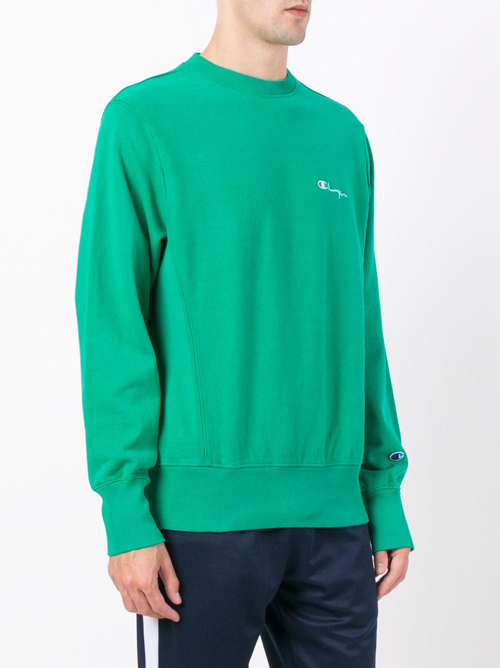 Champion Classic Sweatshirt in Green for Men - Lyst