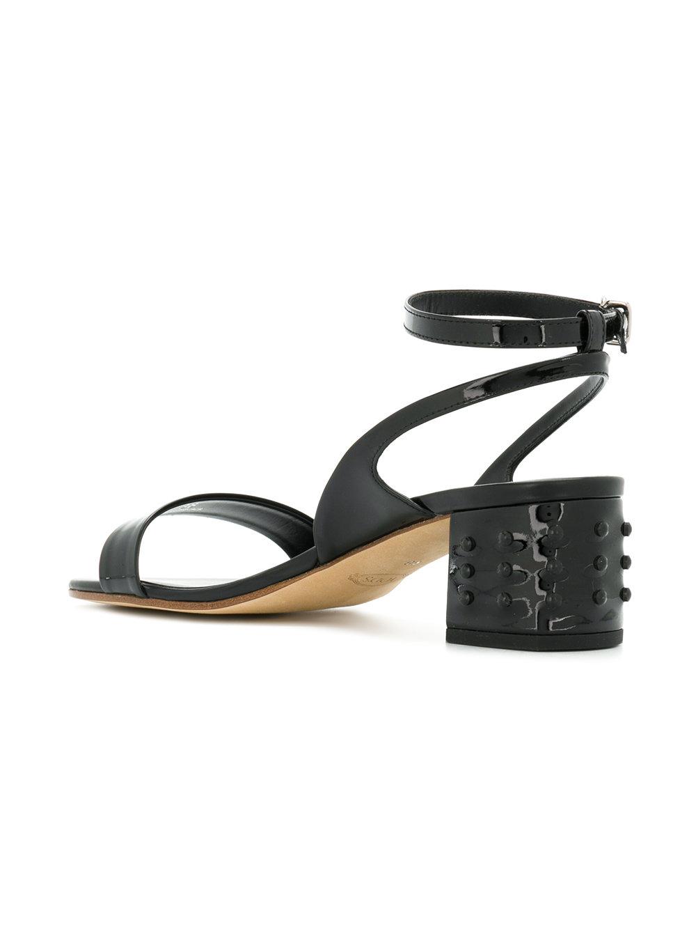 tod's block heel pumps