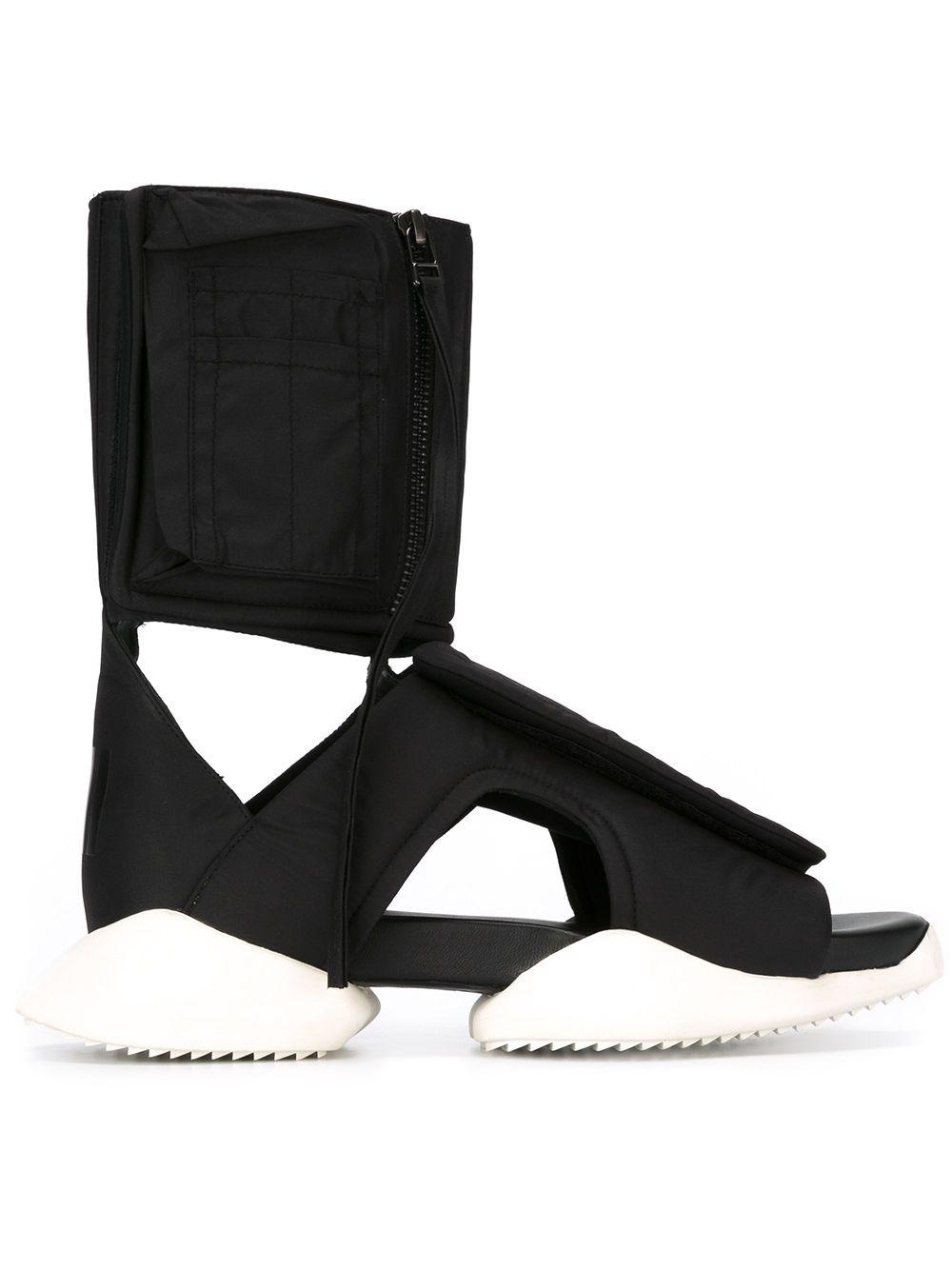 Lyst - Rick Owens X Adidas 'cargo' Sandals in Black for Men