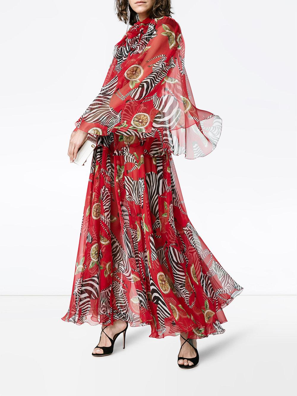 dress - Gabana Dolce zebra dress collection video dress - Gabana Dolce zebra dress collection video