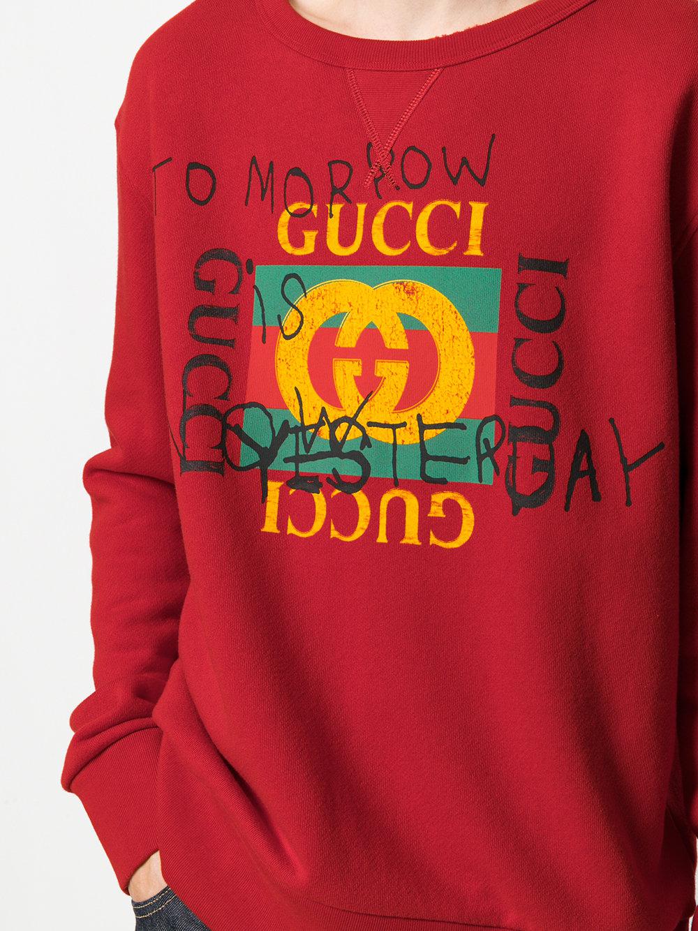 red coco sweatshirt