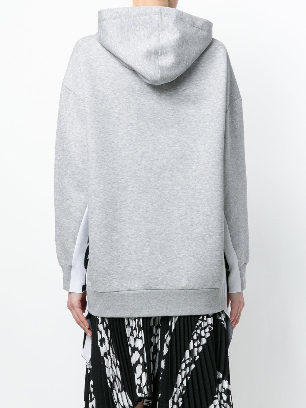 Logo Bandes En Afficher Écran Lyst Stella Gray Mccartney À Plein Sweat fqxnXT7w