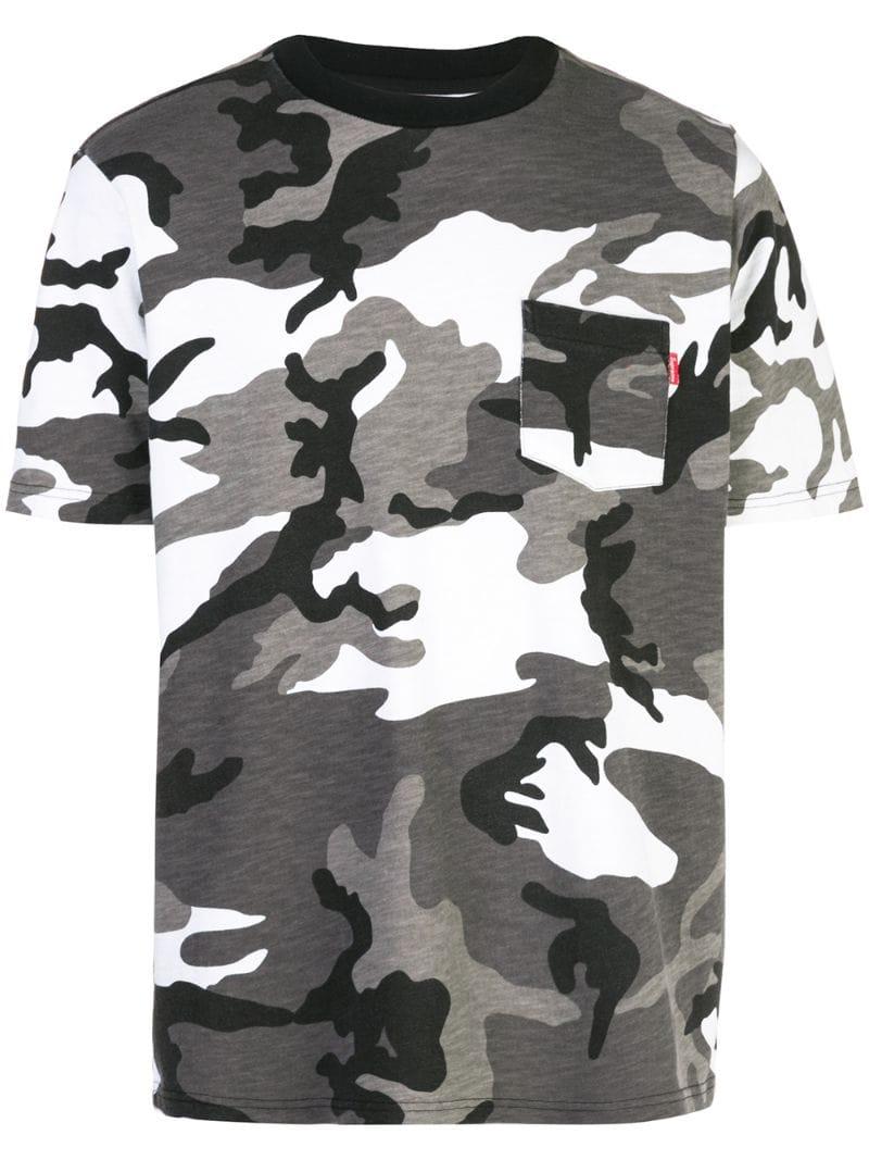 supreme camo t shirt