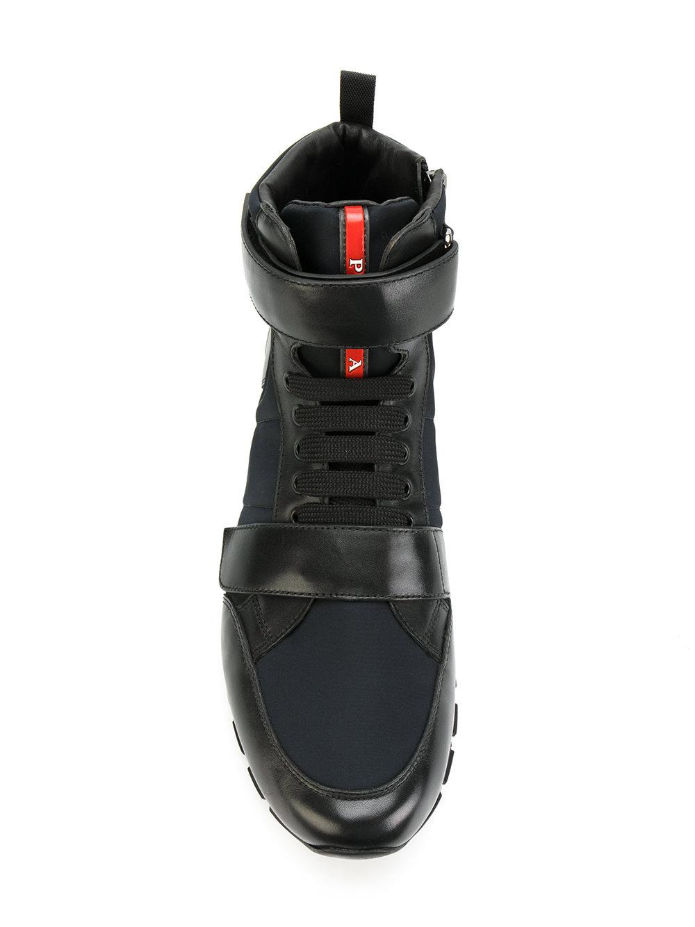 prada sneakers touch strap