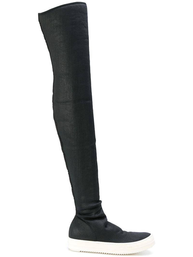 rick owens high boots