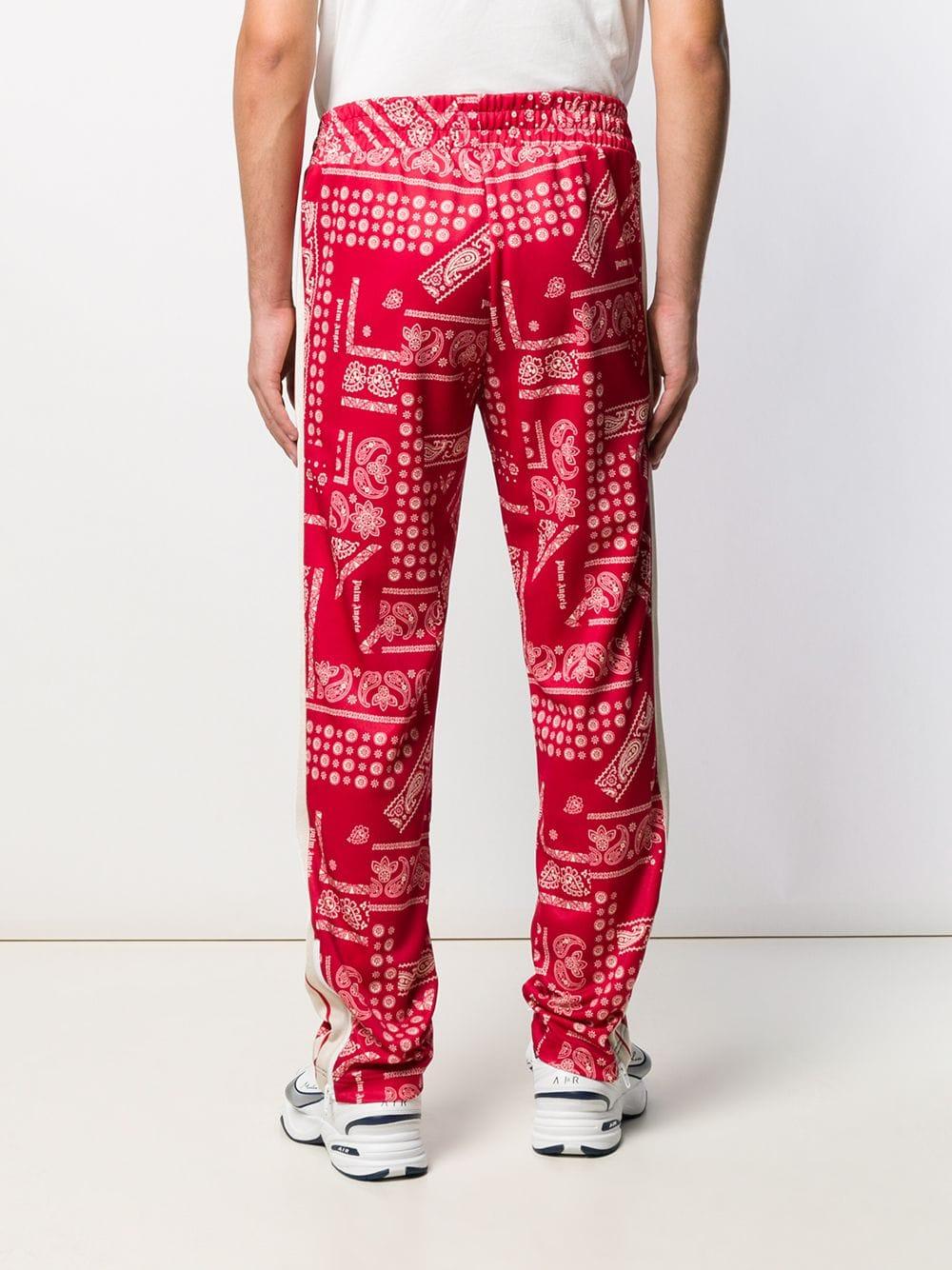 palm angels bandana track pants