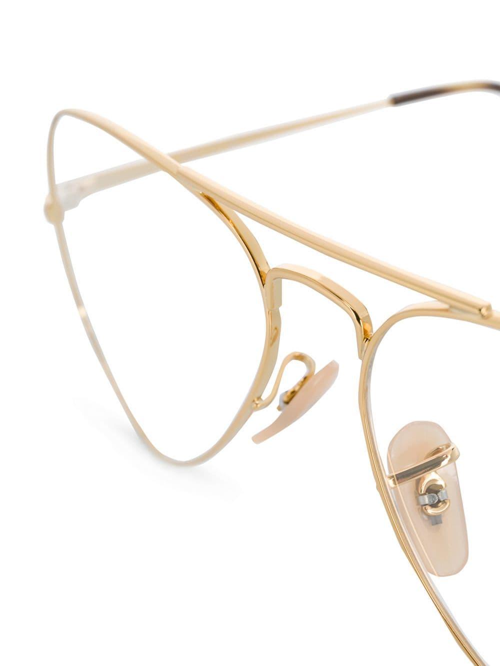 round metal ray ban glasses