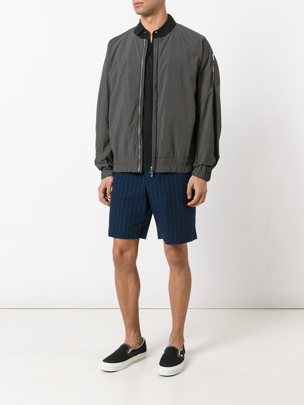 Lyst - Attachment Collarless Zip Jacket in Gray for Men