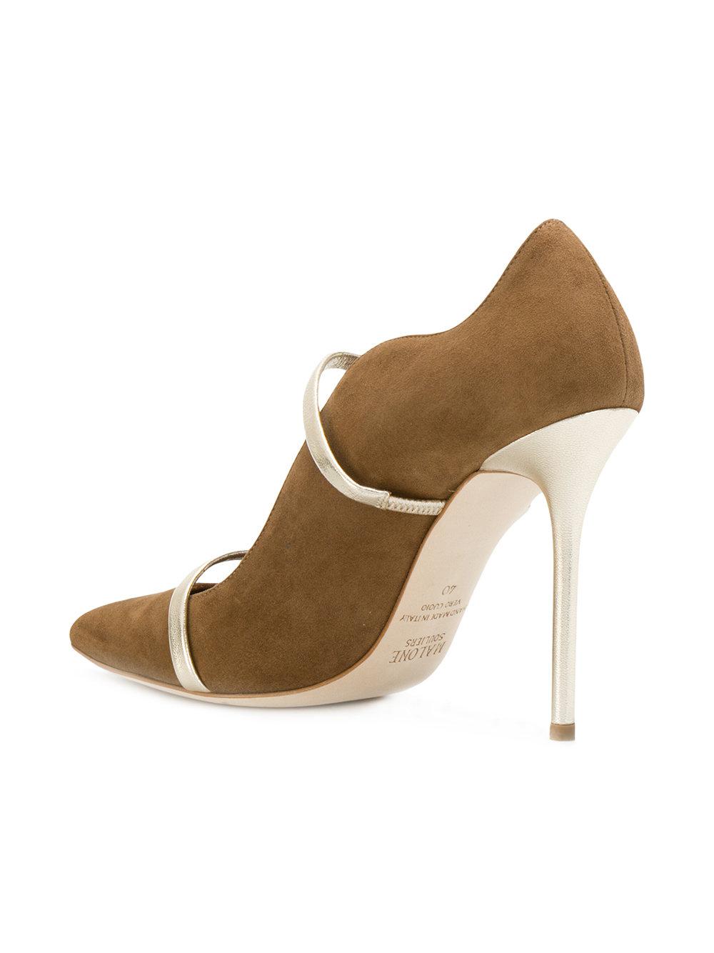 Malone Souliers Maureen Pumps in Brown - Lyst