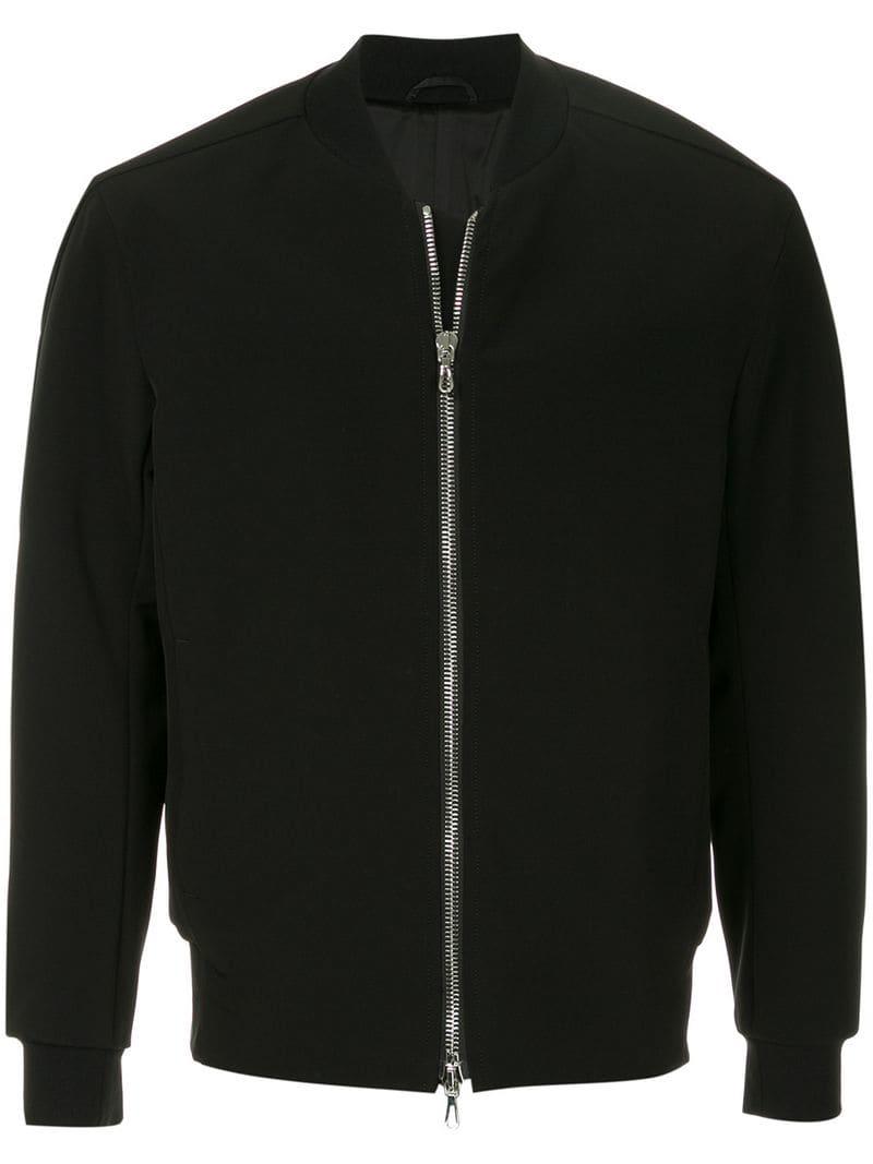 Lyst - Attachment Zip-up Bomber Jacket in Black for Men