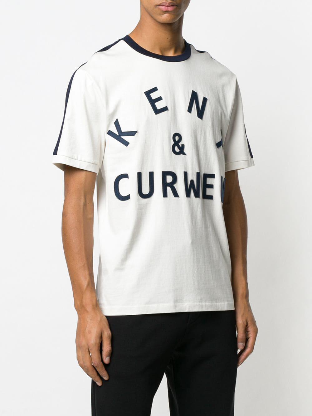 Lyst - Kent & Curwen Logo T-shirt in White for Men