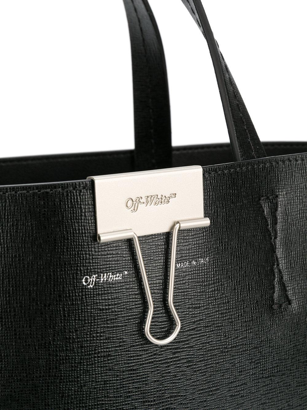 Off White C O Virgil Abloh For Display Only Tote Bag In Black Lyst Gallery