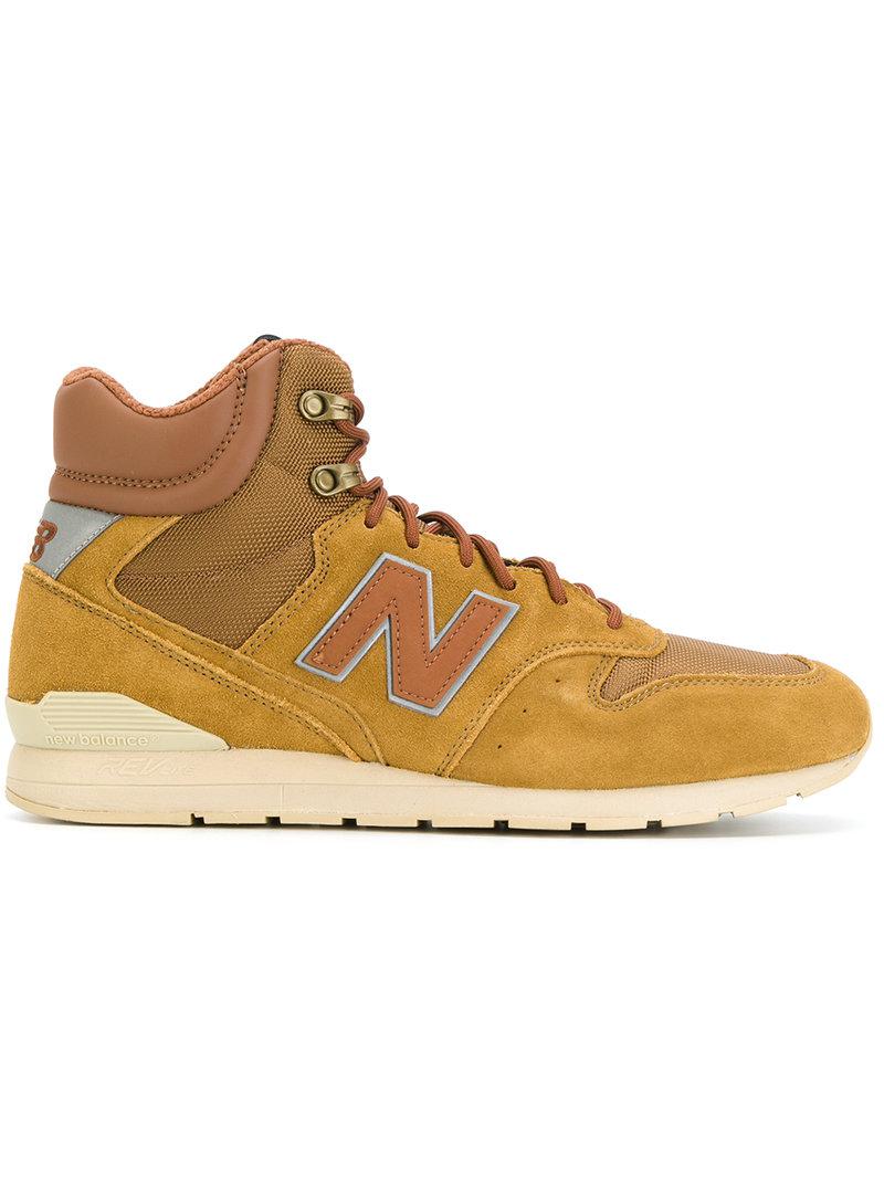 new balance 996 beige raw suede trainers