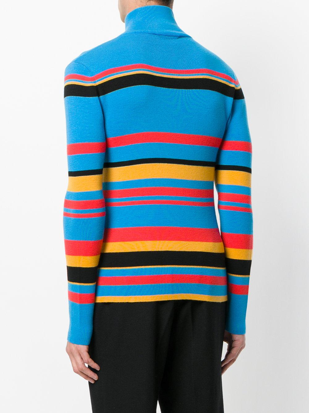 Lyst JW Anderson Half Zip Sweater in Blue for Men