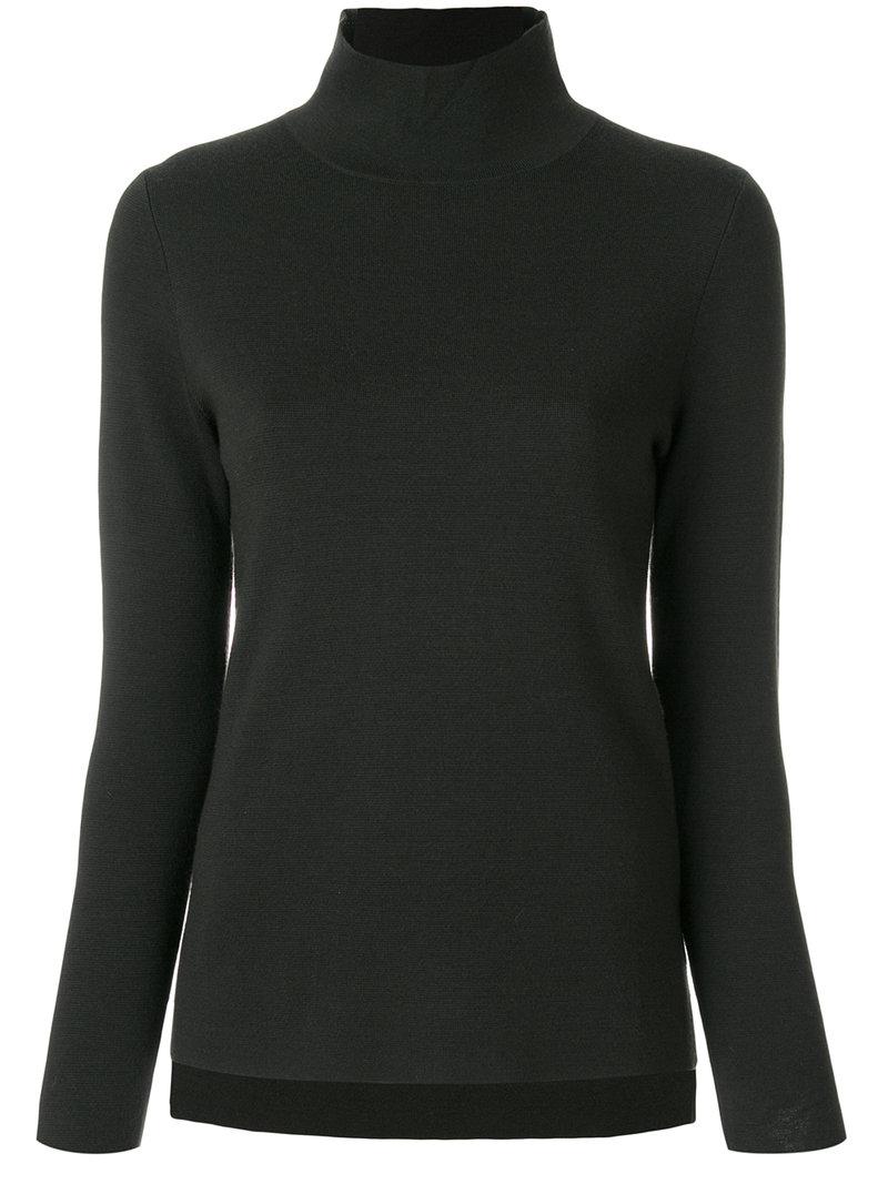 Lyst - Allude Turtleneck Sweater in Green