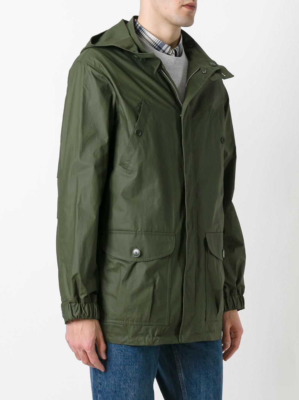 Lyst - A.P.C. Lightweight Jacket in Green for Men
