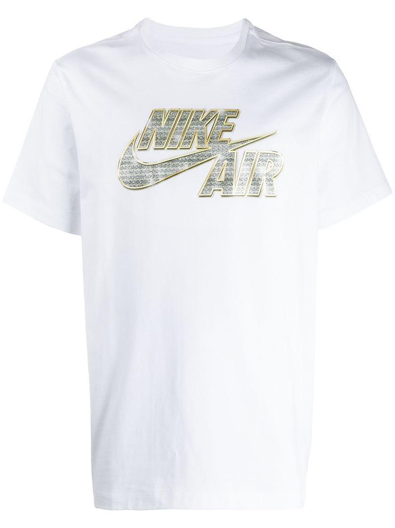 Nike Air Bling T-shirt in White for Men - Lyst