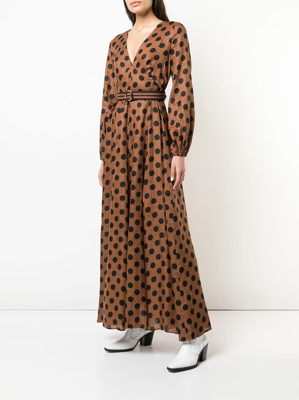 zimmermann juno panelled tie dress