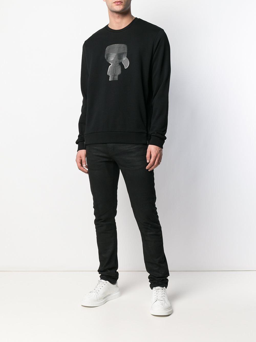 Karl Lagerfeld Karl Sweatshirt in Black for Men - Lyst