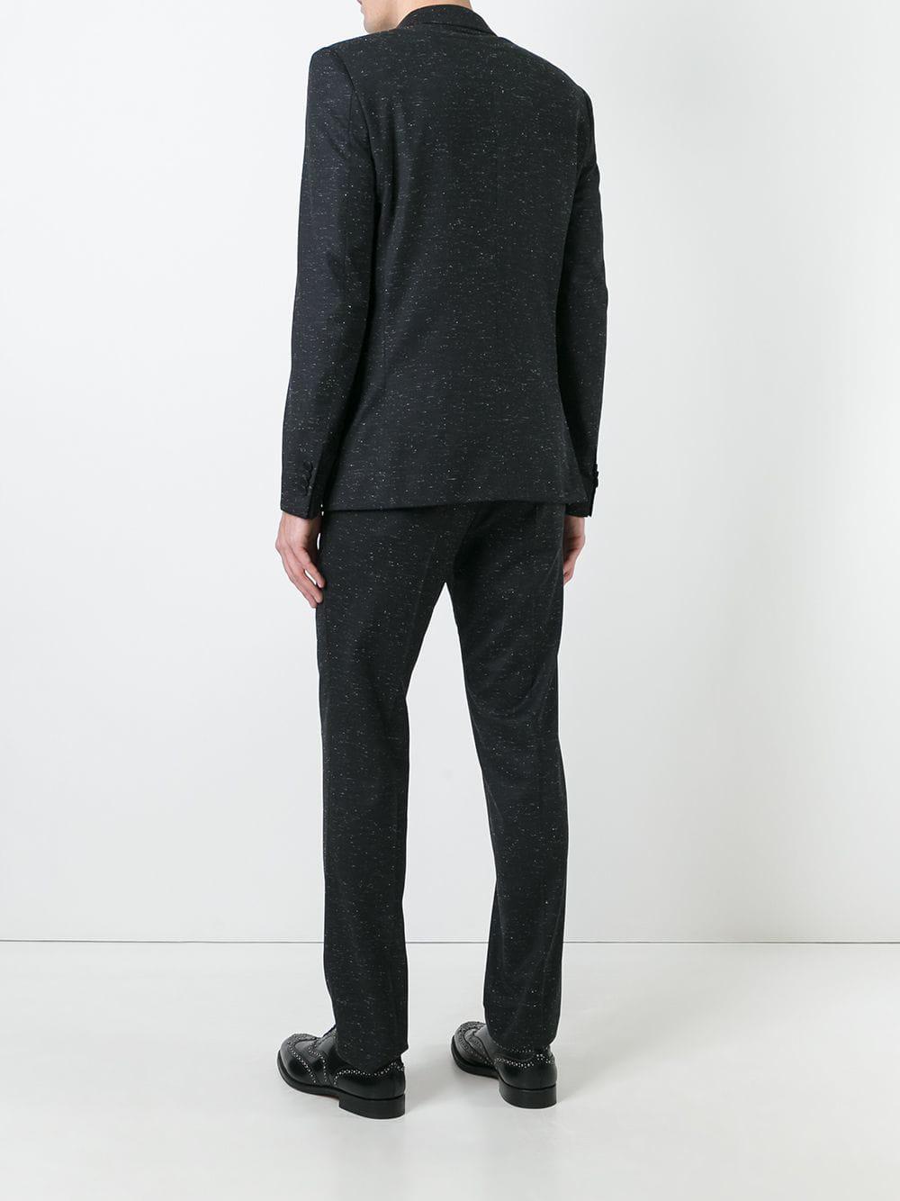 Givenchy Speckled Suit in Black for Men - Lyst