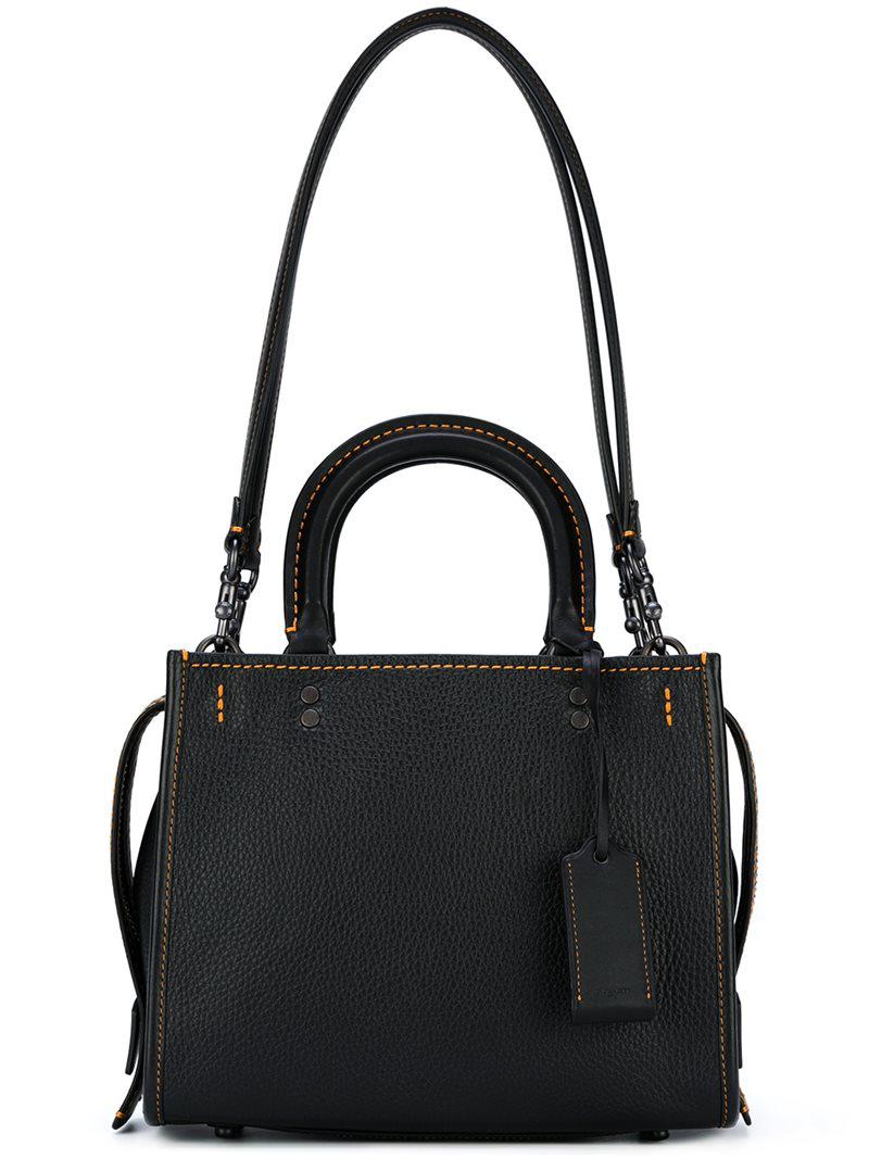 Lyst - Coach 'rouge' Tote in Black