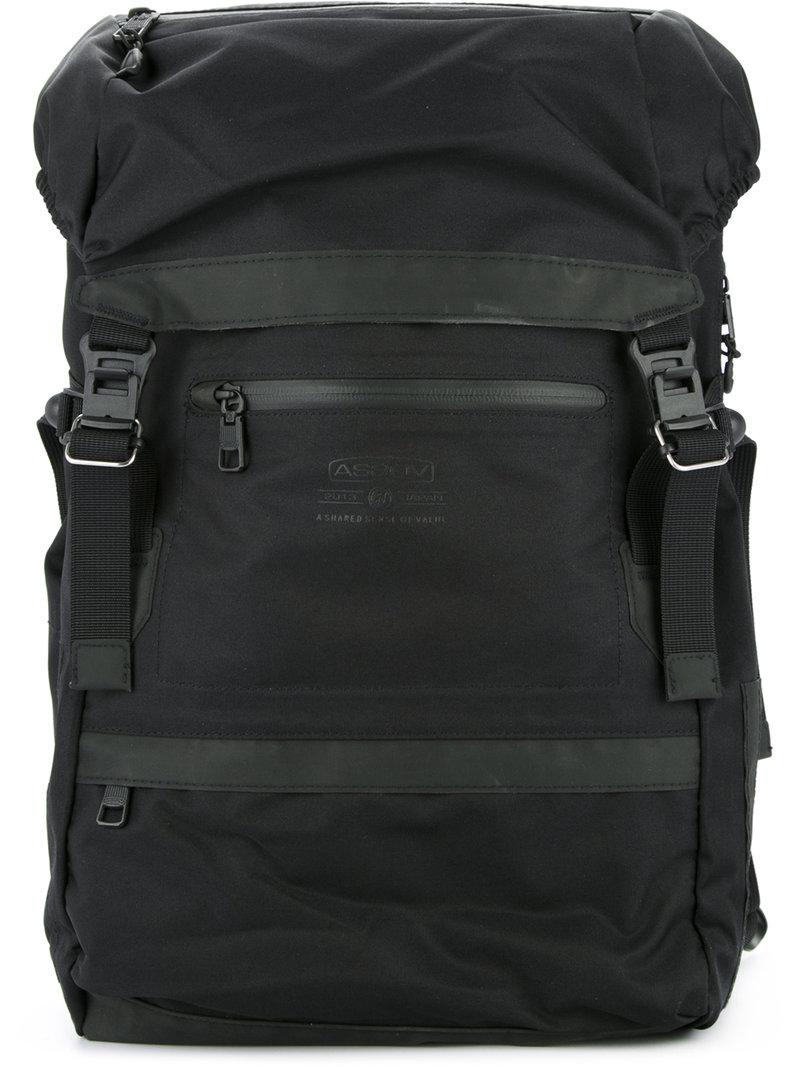 AS2OV Large Travel Backpack in Black for Men - Lyst