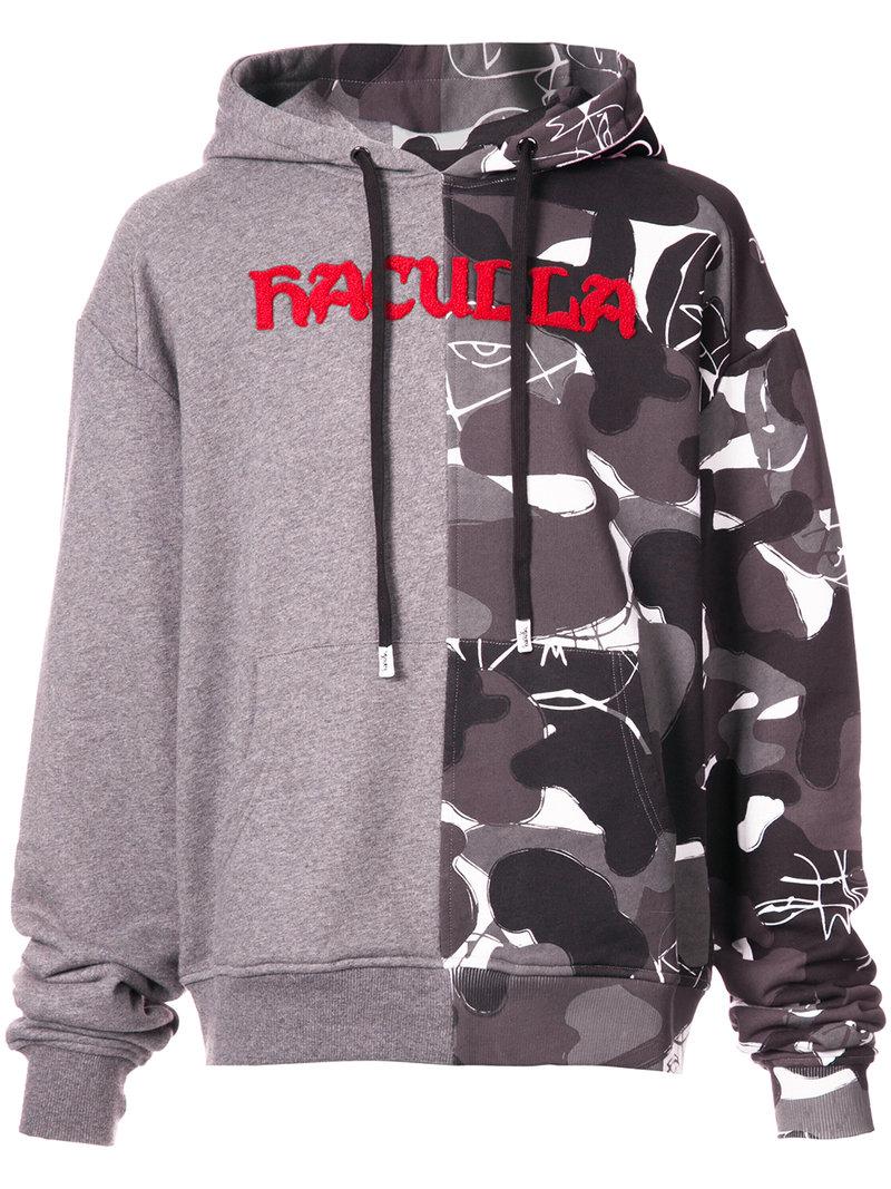 Lyst - Haculla Split Camouflage Hoodie in Gray for Men - Save 70. ...