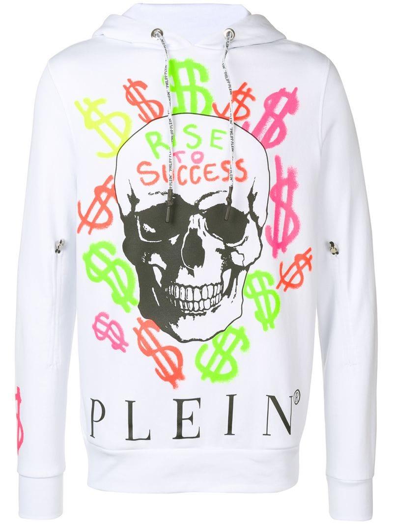 philipp plein hoodie sweatshirt skull