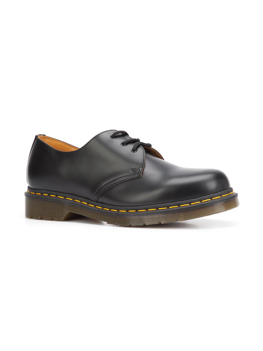 black stitch dr martens