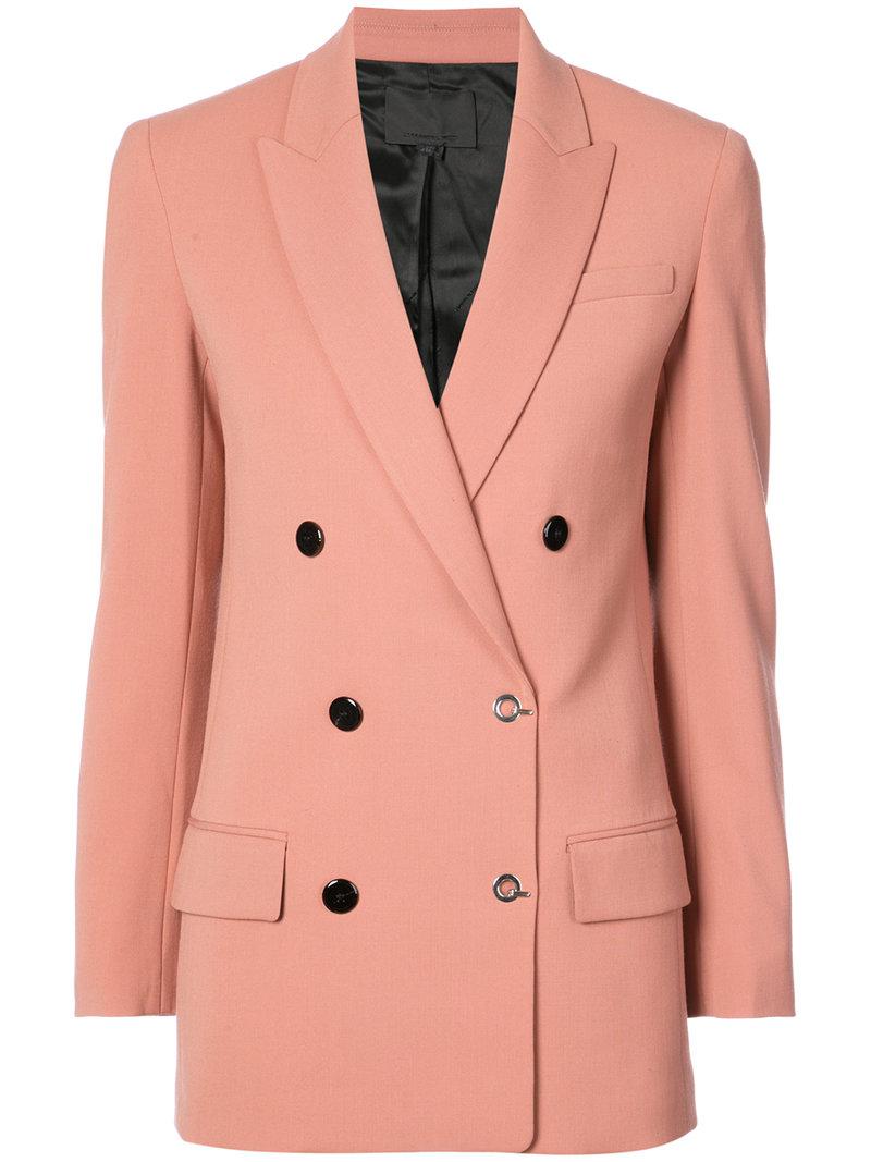 Lyst - Alexander Wang Double Breasted Blazer in Pink - Save 48%