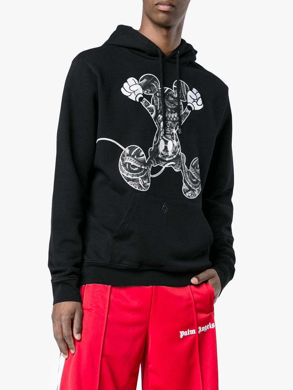Marcelo Burlon Algodón Sudadera Mickey Mouse con capucha en Sudadera Mickey Mouse con capucha Marcelo Burlon County Of