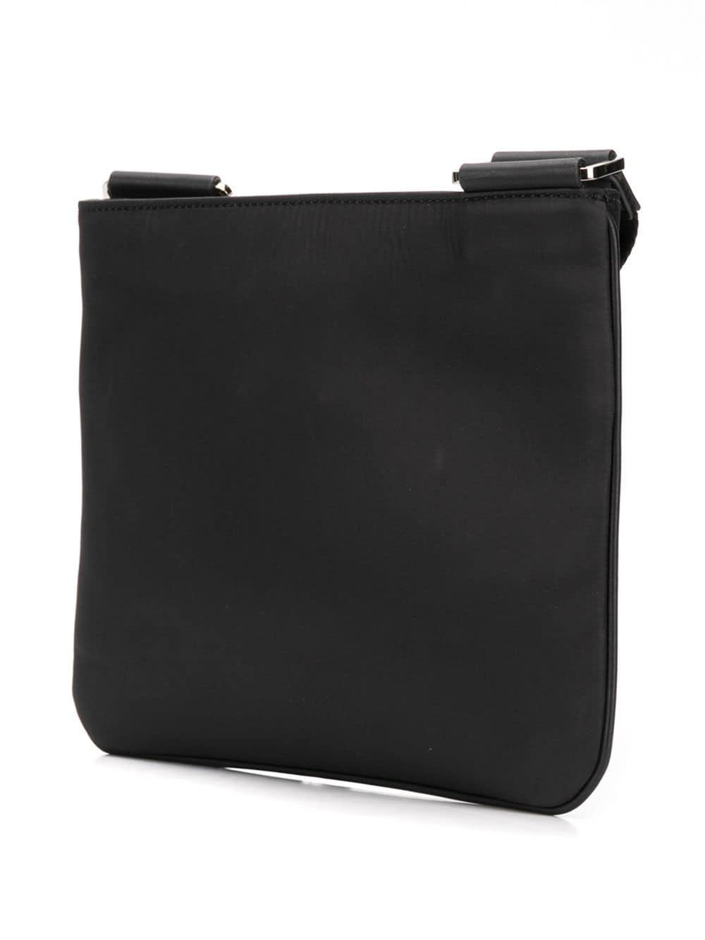 Philipp Plein Cotton Branded Shoulder Bag in Black for Men - Lyst