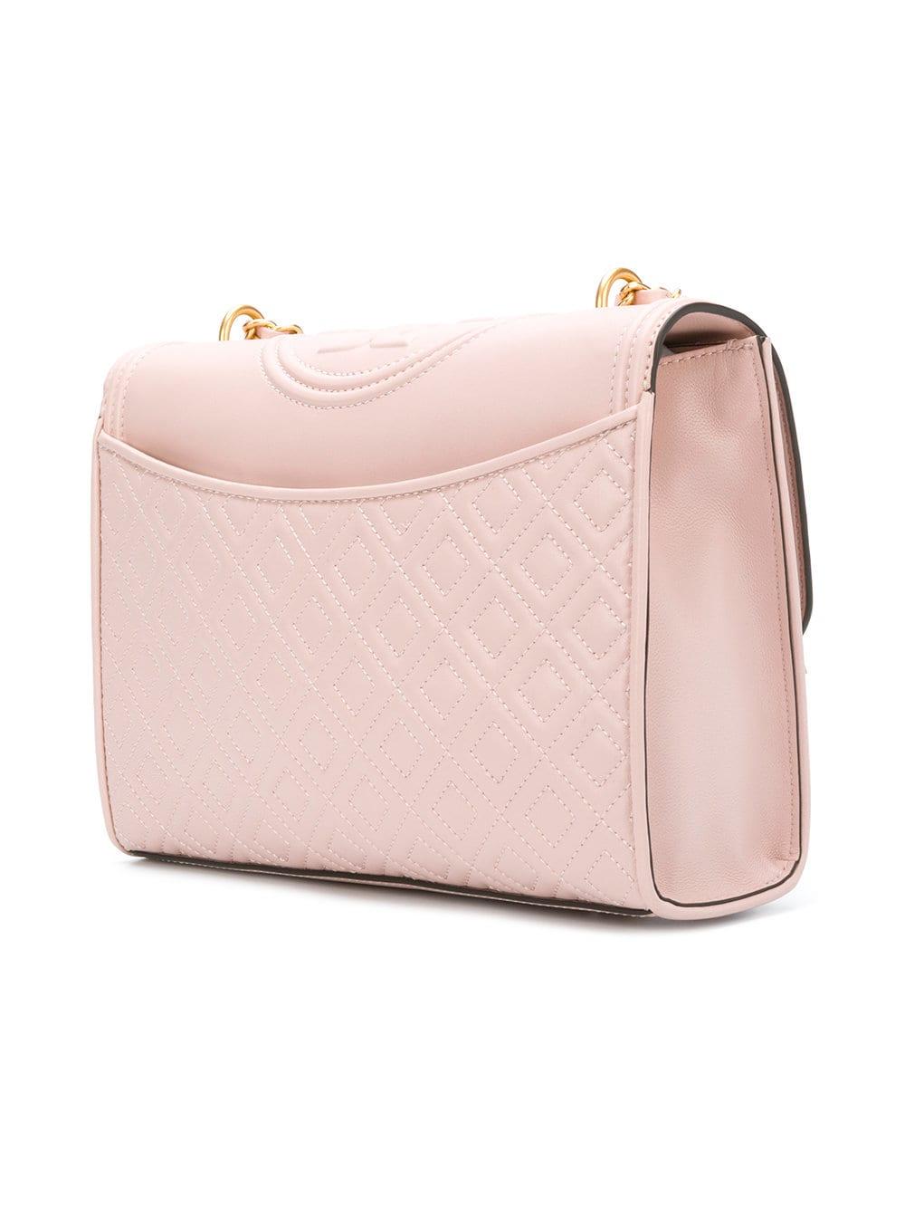 Tory Burch Fleming Convertible Shoulder Bag in Pink Lyst