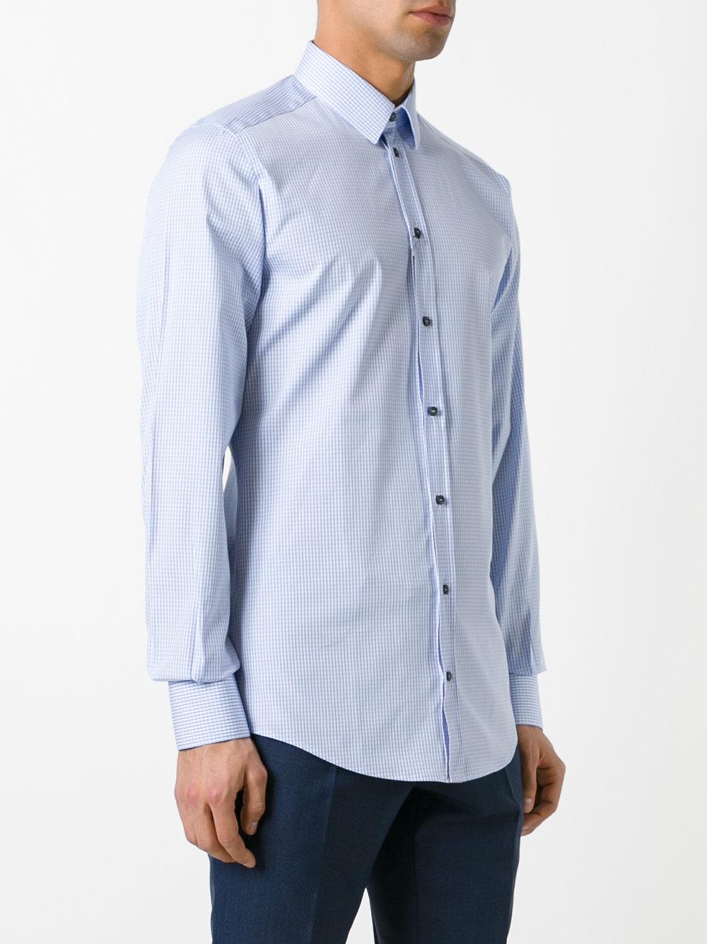 Lyst - Dolce & Gabbana Button-up Shirt in Blue for Men