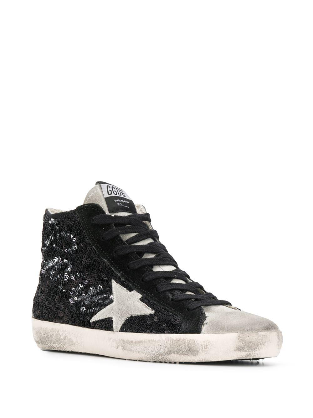 Lyst - Golden Goose Deluxe Brand Francy Hi-top Sneakers in Black