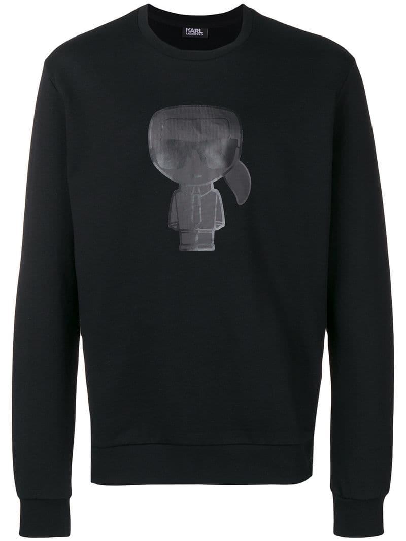 Karl Lagerfeld Karl Sweatshirt in Black for Men - Lyst